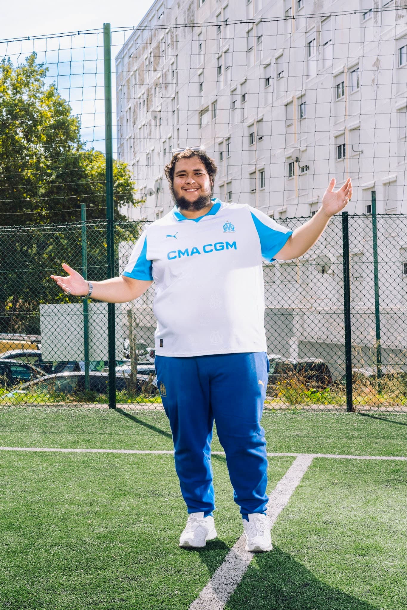 Le président de l'association Basmat Amal